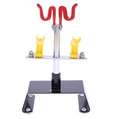 KKMOON Airbrush Holder Holding Clamp-On Mount Table Mount 4 Airbrushes Swivel Tilt Set Air Brush Stand Holders (Intl)