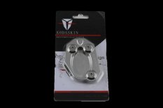 KODASKIN Kickstand Foot Side Stand Extension Plate Pad Black For KAWASAKI VERSYS Ninja 650 650R EX650 ZX6R ZX10R ER6N ER6F Z250 Z300 Z800 Z1000 Z1000SX sliver (Intl)