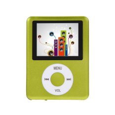KUNPENG Slim 8GB 1.8” LCD MP4 Media MP3 Player Radio (Green) - Intl