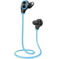 Latest Bluetooth Sport Headset Running Headphone RQ8 HIFI Stereo Wireless Music Sports Earphones For Samsung iPhone Huawei HTC(Blue) (Intl)