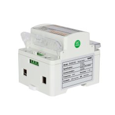LCD Din Rail Single Phase Electricity Energy Meter 50/60Hz Current/Voltage Adjustable Din-rail KWH Kilowatt Hour Tester (Intl)