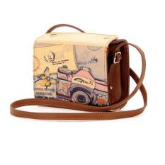 Leather Camera Case Bag Holder for Fujifilm Instax Mini 7s Mini 8 Mini 25 (Brown) - Intl