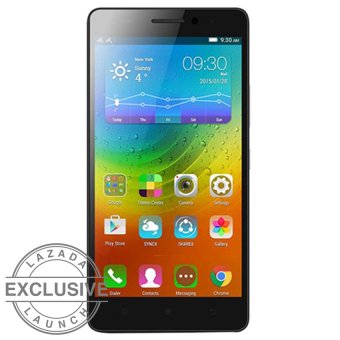 Lenovo A7000 Special Edition - 16 GB - Hitam + Free Back Cover + Screen Protector