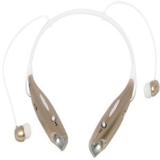 LG Tone HBS-730 Wireless Bluetooth Stereo Headset - Gold