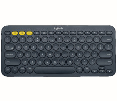 Logitech K380 Multi Device Bluetooth Keyboard - Hitam