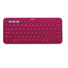 Logitech K380 Multi-Device Bluetooth Keyboard (Red) (Intl)