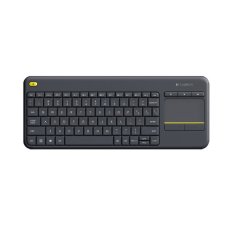 Logitech K400 Plus Wireless Touch Keyboard - Hitam