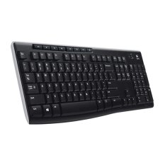 Logitech Keyboard Wireless K270 - Hitam
