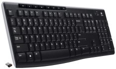 Logitech Keyboard Wireless K270 - Hitam