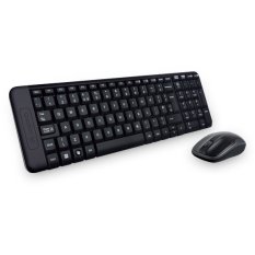 Logitech Keyboard with Mouse Wireless Combo - MK220 - Black