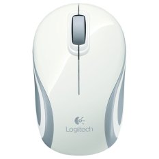 Logitech M187 Mouse Mini Nirkabel - Putih