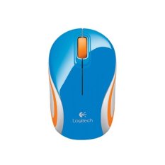 Logitech M187 Wireless Mouse (Biru)