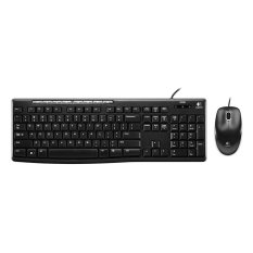 Logitech Media Combo MK200 Keyboard + Mouse Combos - Hitam