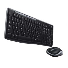 Logitech MK270R Wireless Keyboard Mouse Combo - Hitam