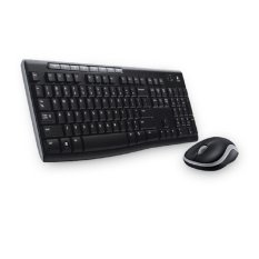 Logitech MK270R Wireless Keyboard + Mouse - Hitam
