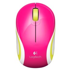 Logitech Wireless Mini Mouse M187 - Pepermint Crush/Pink
