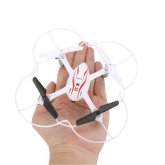 louiwill Syma X11 360 Degree Rotate Remote Control Gyro RC Quadcopter Drone (White) - Intl