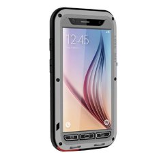 Love Mei Powerful Bumper Case Samsung Galaxy S6 - Silver