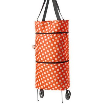 lynx tas tangan dan troli troley beroda polkadot orange lazada indonesia lynx tas tangan dan troli troley beroda polkadot orange lazada indonesia