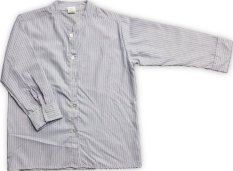 MacBear - Prophet Junior- Baju Koko - Kemeja Tangan Panjang - Motif Salur Kombinasi -