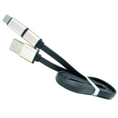 Magic 2 in 1 Type C and Micro USB Data Cable - Black