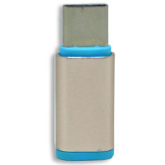 Magic 2 in 1 Type C and Micro USB Data Cable - Blue