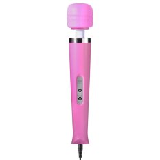 Magic Wand Full Body Sports Massager with 10 Vibrating Speed Settings USB Cable (Pink) - Intl