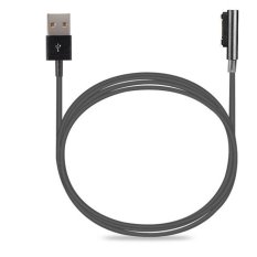 Magnetic Charging Charger Cable LED For Sony Xperia Z3 L55t Z2 Z1 Compact XL39h (Black) (Intl)
