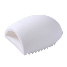 Make up Makeup berus Brush cleaning berus Brush Egg wash, silica gel 7 Glove Scrubber board color cosmetics (White) (Intl)