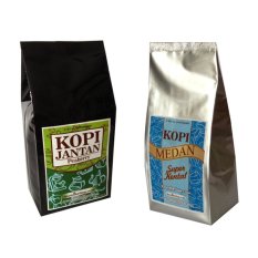 Mandheling Kopi Jantan Peaberry + Kopisidikalang Kopi Medan - 250gr - Bubuk