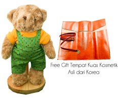 Maru Cute Teddy Bear + Farmer Green