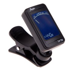 MEGA Digital Chromatic Electronic Guitar Tuner Bass Violin Ukulele black (Intl)