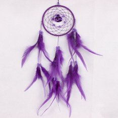 MEGA Dream Catcher Wall Hanging Decoration Purple