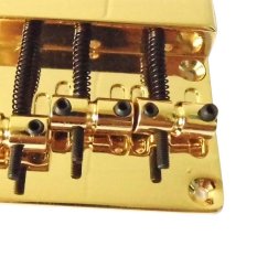 MEGA Gold New Professional Four-String Bass Bridge (Intl)