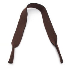 MEGA Sports Band Neck Cord Strap Sunglasses Eye Reading Glasses String Lanyard Holder Brown - INTL