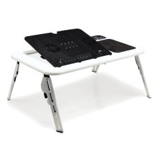 Meja Laptop Portable - Putih