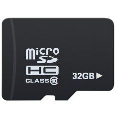 Memory Cards Micro Sd Card 32Gb Class 10 Microsd Tf Card(Black) (Intl)