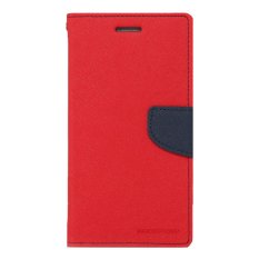 Mercury Goospery Fancy Diary for Sony Xperia SP Case - Merah-Biru Laut