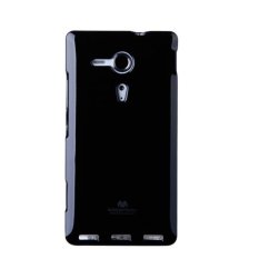 Mercury Goospery Jelly Glitter Case for Sony Xperia SP - Hitam