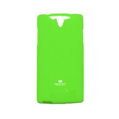 Mercury Goospery Jelly Glittercase for Oppo Find 5 Mini Case - Lime