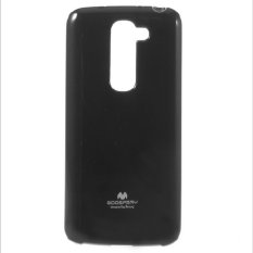 Mercury Jelly TPU Soft Case LG G2 Mini Casing Cover - Hitam