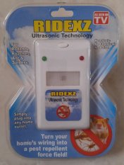Metro - Riddex Plus Pest Repelling Aid / Alat Pengusir Serangga Ultrasonic Technology Ridexz - Putih