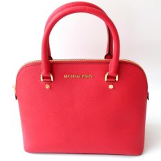 Michael Kors Cindy Dome Medium Satchel - Chili
