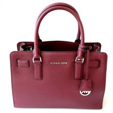 Michael Kors Dillon Medium Saffiano Leather Satchel - Merlot