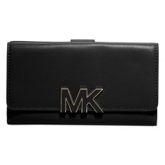 Michael Kors Florence Black Wallet Dompet Wanita - Hitam