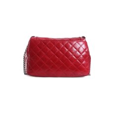 Michael Kors Hippie Grommet Sloan Large Quilted Shoulder Bag In Dark Red IFS000196920 (Intl)