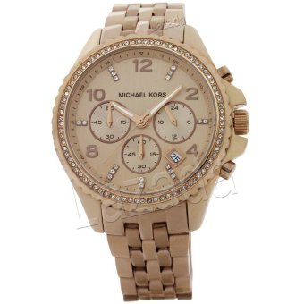 michael kors jam tangan wanita all rosegold michael kors jam tangan wanita all rosegold
