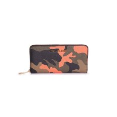 Michael Kors Jet Set Camo Continental Wallet In Poppy Camo IFS000132750 (Intl)