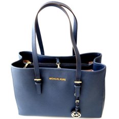 Michael Kors Jet Set East West Large Tote - Navy