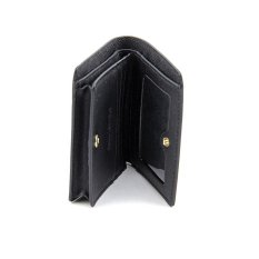 Michael Kors Jet Set Travel Flap Card Holder Womens Black Leather Wallet IY3R8XV007V - Intl